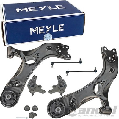 2xMEYLE QUERLENKER+KOPPELSTANGE VORNE passend für TOYOTA AURIS COROLLA E15 VERSO