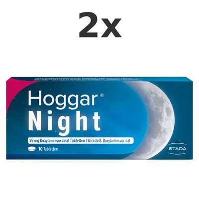 2x Hoggar Night Tabletten 10 St - PZN 4402020