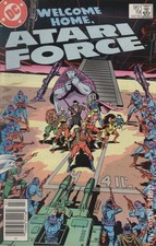 Atari Force Canadian Price Variant #19 VG 4.0 1985 Stock Image Low Grade