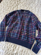 Vintage 90s TSA Mens Sweater Long Sleeve Pullover Sz Large Vtg