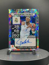2025-26 Contenders EuroLeague Premium Auto Guerschon Yabusele Cracked Ice 21/23