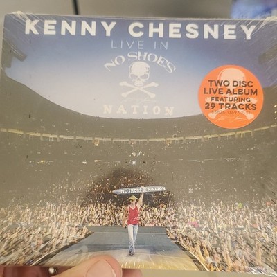 Kenny Chesney Live in No Shoes Nation 2-Disc CD Album Country