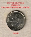 2024 D Roosevelt: 10¢ Dime - Lower Mintage Date - Actual Coin Shown **FREE S&H**