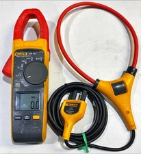 Fluke 376 FC True RMS Clamp Meter with iFlex i2500-18 Parts or Repair FREE SHIP