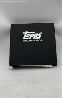 Topps Multicolor 9 Pockets 3 Ring Binder Sports Trading Card Album