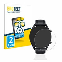 2X Huawei Watch GT 2 (46 Mm) Displayschutzfolie Transparent