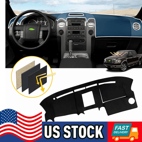 Dashmat For Ford F150 2004 2005 2006 2007 2008 Dashboard Cover Dash Mat Carpet D
