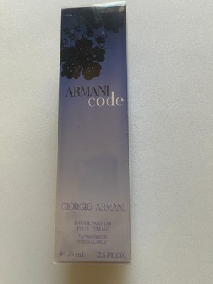 Armani Code Eau De Parfum 2.5 fl. oz. Women SEALED and AUTHENTIC