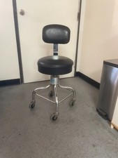 Medical stool chair black