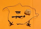 G.I. GI JOE gijoe ALPINE WEAPONS PARTS LOT #2 grappling hooks gun FREE SHIP