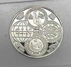 1990 Southern California Numismatic 1 oz Silver Fine 999 Troy Oz #1012