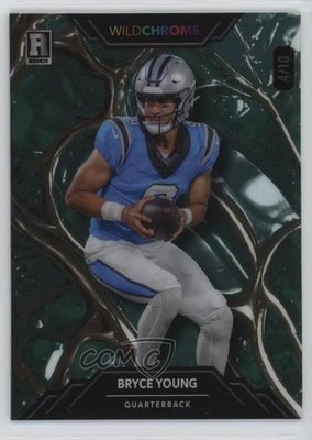 2023 Wildchrome Pro-Look Football Promo WildGlass /10 Bryce Young Rookie RC lz7