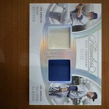 Panini 2025 Flawless Dual Legendary Don Sutton Walter Alston Patch /25 Dodgers
