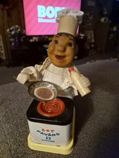 Rare 1950s Chef Cook Straume USSR Battery Operated Toy