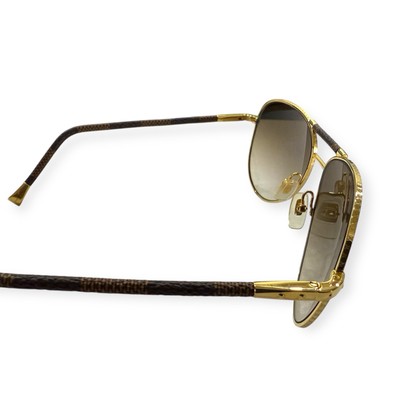 VUITTONさん専用 PMA ベネトン B193B ウィリアムス FW15C LOUIS VUITTON Conspiracy Pilot Damier Canvas Sunglasses Brown x