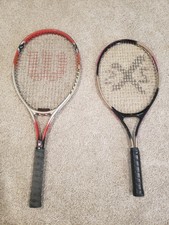 2 Tennis Raquets: 1 Wilson And 1 2XS Sports. Both In Good Used Condition.