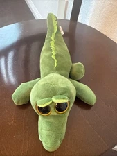 Dollibu Crocodile Plush Doll 9.5” Reptile Plushy Toy Green Soft Big Eyes Cayman