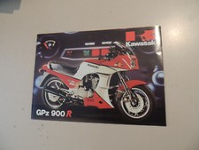 Kawasaki GPZ 900 R Prospekt Broschüre