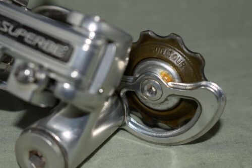 Desviador trasero Suntour Superbe RD-3100 jaula corta aleación vintage 169g años 70-80 - Imagen 3 de 12