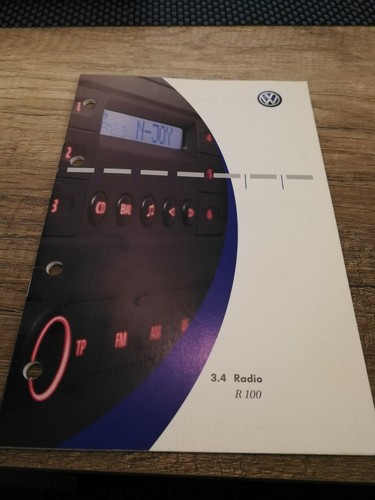 Bedienungsanleitung VW Radio R100