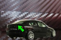 Carbon Typ Autospoiler Abrisskante Passend FüR BMW E36 Compact, Tailgate ArrièRe