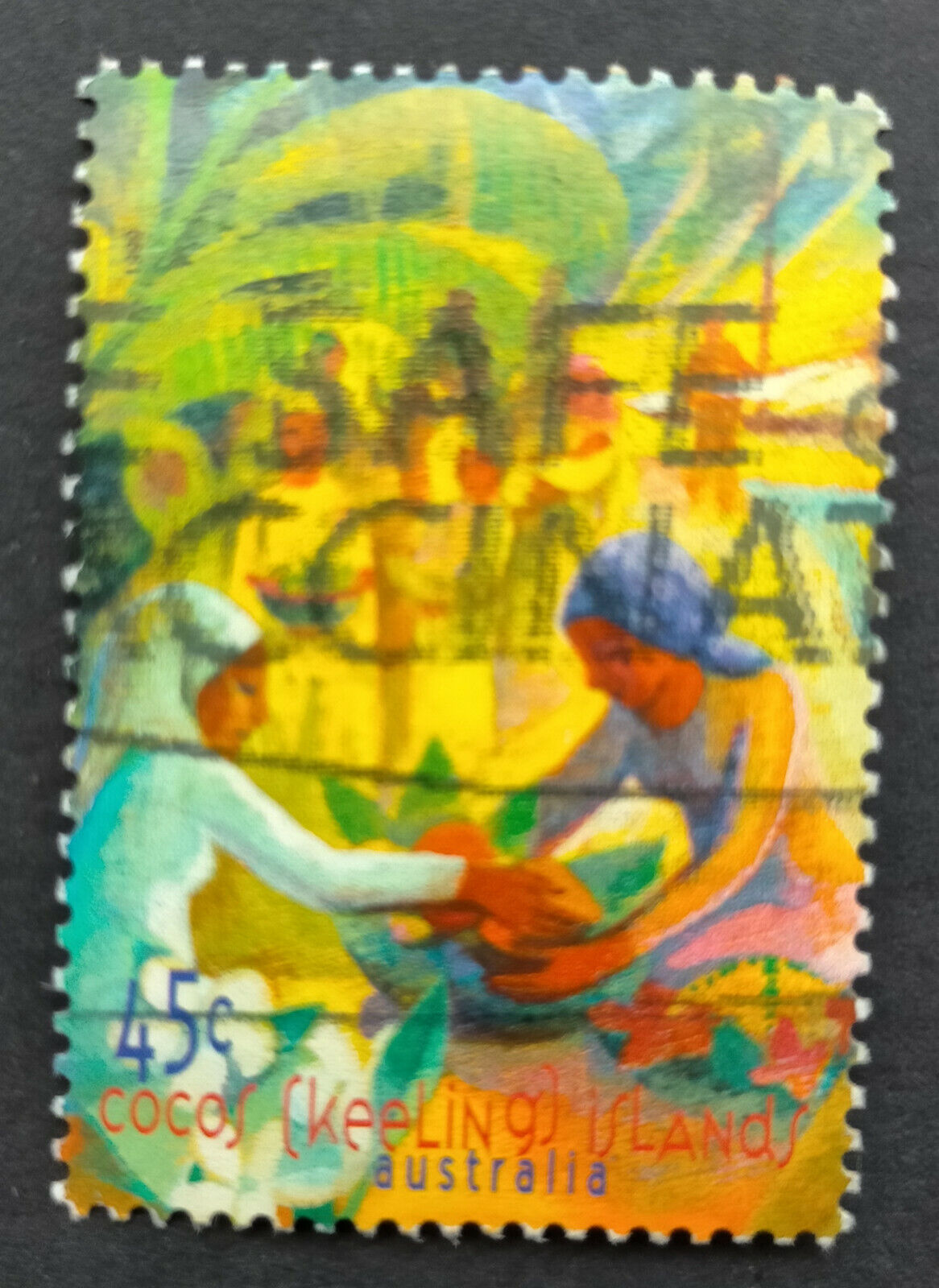 見事な Australian Cocos islands 65%OFF【送料無料】 used Stamp Raya 1999 Puasa Festiva Hari