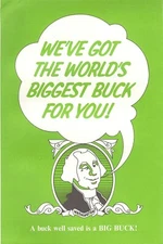 1970 AMC American Motors Hornet Biggest Buck Mailer Sales Brochure - Rare!