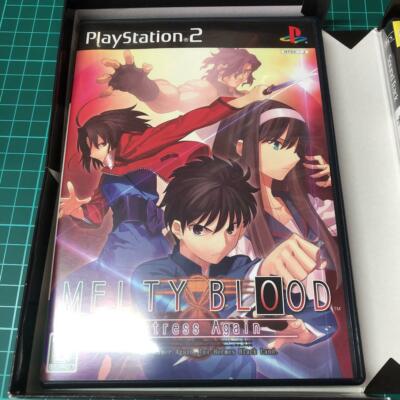 PS2 MELTY BLOOD Act Cadenza & Actress Again Limited ver. 2Games