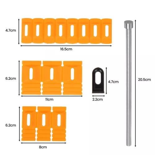4Pcs/ Set Auto Body Repair Kit Puller Glue Tabs Car Paintless Dent- Removal Tool - Bild 4 von 9