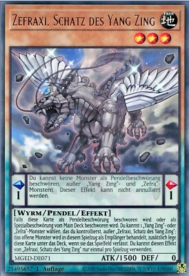 Yu-Gi-Oh! Maximum Gold: El Dorado MGED-DE Einzelkarten zum Aussuchen - deutsch