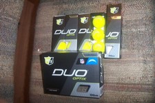 1 dz BRAND NEW 2020 Wilson Staff Duo Optix golf ball Yellow Los Angeles Chargers