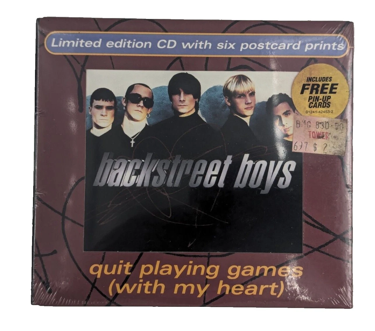 Backstreet Boys CD de música pop rock suave