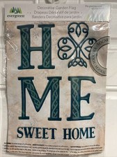 Celtic Home Sweet Home St. Patrick's Day 18" x 12.5" True 2-Sided Garden Flag