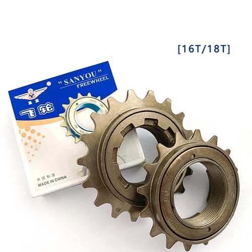12T 14T 16T Zähne 34MM Single Speed Freewheel Schwungrad Ritzel Fahrrad Zahnrad - Picture 5 of 16