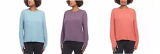 Danskin Women's Ultimate Rib Long Sleeve Top