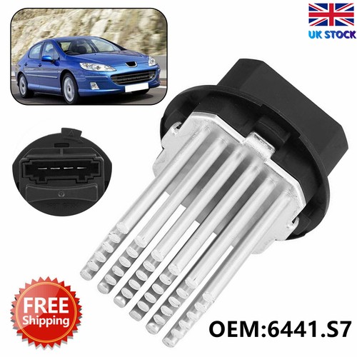 Heater Blower Fan Motor Resistor Resistance For Citroen C3 C4 C6 DS3 1.