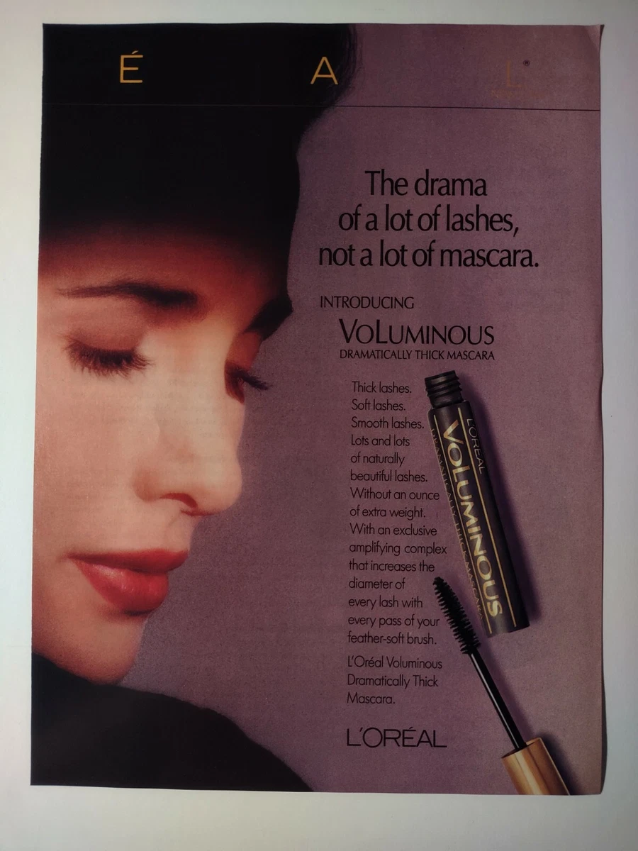 Loreal Mascara Ads