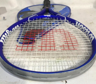Wilson Federer DNA 12 Pack Housse De Raquette Blanc , Or
