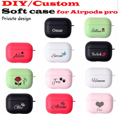 COVER AIRPODS PRO PERSONALIZZATA CON NOME LOGO IMMAGINE | eBay
