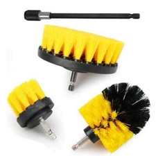 Bathroom Drill Brush Set Tile Grout Power Scrubber Cleaner Spin Tub Shower Wall