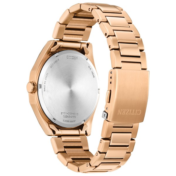 Citizen para Hombre Deportivo Casual Calendario Eco-Drive Dorado 41 MM BM7633-81X 3