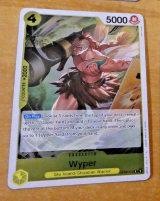 ONE PIECE TWO LEGENDS ENGLISH CARD HOLO RARE GAME CARTE OP08-110 R EN NM