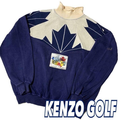 KENZO Golf Roll Neck Sweatshirt Tops 