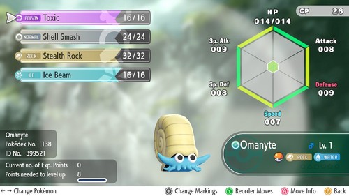 * NON SHINY * Choose Your Level 1 Pokemon 0AV 6IV Let's Go Pikachu Eevee LGPE - Picture 173 of 195