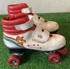 1983 american greetings corp care bear roller skates size 2