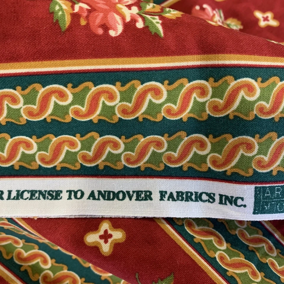 2002 American Folk Art Museum Andover Savery Friendship Star Quilt 4 Yards 32 In - Image 4 of 4