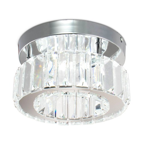 Mini Chandelier LED Crystal Ceiling Light Fixture Small Chandelier for Kitchen - Picture 8 of 14