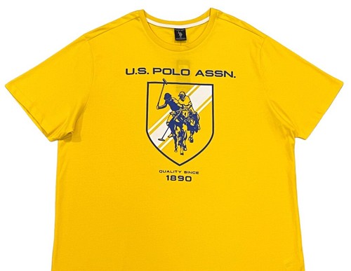 T-Shirt US Polo Assn Big Player USPA Logo kurzärmelig Rundhalsausschnitt klassisches T-Shirt XL - Bild 3 von 7