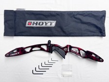 Hoyt GMX Tiro con l'arco Riser ricurvo - 25" - Sinistro - Rosso - Raccordo ILF