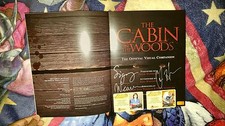 Chris Hemsworth &Sigourney Weaver Autographed Cabin Woods Visual Companion Rare